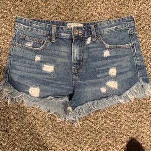 Free People Denim Shorts - Size 29